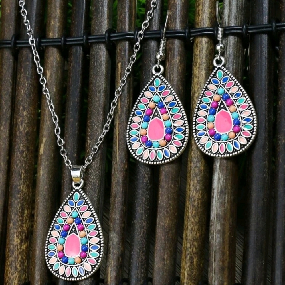 Boho jewelry set